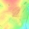 Топографическая карта Воргашор, высота, рельеф