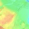 Топографическая карта Щеголево, высота, рельеф
