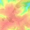 Топографическая карта Плоское, высота, рельеф