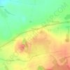 Топографическая карта Новощапово, высота, рельеф