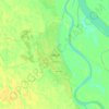 Топографическая карта Намцы, высота, рельеф
