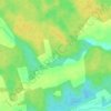 Топографическая карта Юрина, высота, рельеф