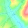 Топографическая карта Пичеуры, высота, рельеф