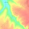 Топографическая карта Чуфаровка, высота, рельеф