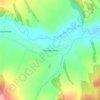 Топографическая карта Топорнино, высота, рельеф