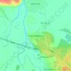 Топографическая карта Старое Зубарево, высота, рельеф