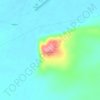 Топографическая карта Неран, высота, рельеф