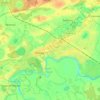 Топографическая карта Ишим, высота, рельеф