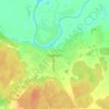 Топографическая карта Пурдошки, высота, рельеф