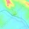 Топографическая карта Этыркэн, высота, рельеф