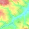 Топографическая карта Малый Сундырь, высота, рельеф