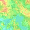 Топографическая карта Торопец, высота, рельеф