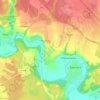 Топографическая карта Ермолино, высота, рельеф