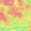 Топографическая карта Большая Коша, высота, рельеф