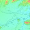 Топографическая карта Смидовичский район, высота, рельеф