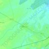 Топографическая карта Дубовицы, высота, рельеф