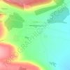 Топографическая карта Гусево, высота, рельеф