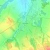 Топографическая карта Дятлово, высота, рельеф