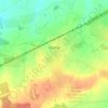 Топографическая карта Оричи, высота, рельеф