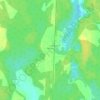 Топографическая карта Тургошь, высота, рельеф