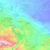 Топографическая карта Сулак, высота, рельеф