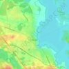 Топографическая карта Валдай, высота, рельеф