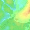 Топографическая карта Орловка, высота, рельеф