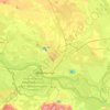 Топографическая карта Кременчуг, высота, рельеф