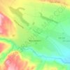 Топографическая карта Касумкент, высота, рельеф