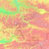 Топографическая карта Сайлюгемский национальный парк, высота, рельеф