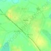 Топографическая карта Баган, высота, рельеф