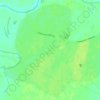 Топографическая карта Ёлкин, высота, рельеф