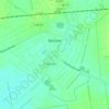 Топографическая карта Весёлое, высота, рельеф