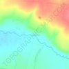 Топографическая карта Подверниха, высота, рельеф