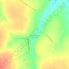 Топографическая карта Стрелецкая Слобода, высота, рельеф