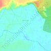 Топографическая карта Давыдово, высота, рельеф