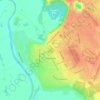 Топографическая карта Темников, высота, рельеф