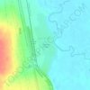 Топографическая карта Светлое Озеро, высота, рельеф