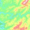 Топографическая карта Ортон, высота, рельеф