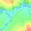 Топографическая карта Комяк, высота, рельеф
