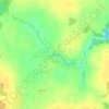Топографическая карта Адуево, высота, рельеф