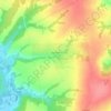 Топографическая карта Бухолово, высота, рельеф