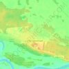 Топографическая карта Новотарманский, высота, рельеф