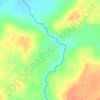 Топографическая карта Голая, высота, рельеф