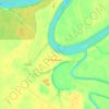 Топографическая карта Усть-Ишим, высота, рельеф