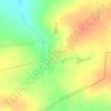 Топографическая карта Кочетовка, высота, рельеф