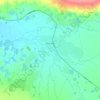 Топографическая карта Кош-Агач, высота, рельеф