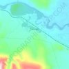 Топографическая карта Таксимо, высота, рельеф