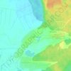 Топографическая карта Силикатный, высота, рельеф
