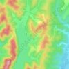 Топографическая карта Абрау-Дюрсо, высота, рельеф